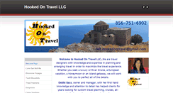 Desktop Screenshot of hookedontravelagency.com